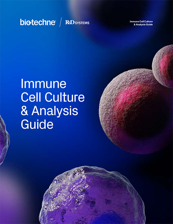 Thumbnail image of R&D systems Immune Cell Culture & Analysis Guide