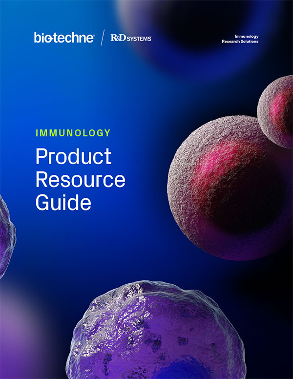 Thumbnail image of R&D systems Immunology Product Resource Guide