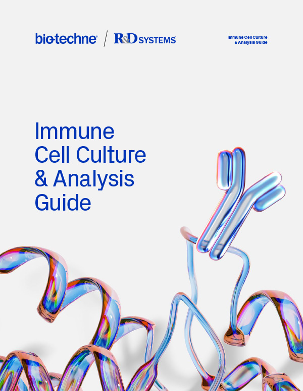 Cover of R&D Systems Immune Cell Culture & Analysis Guide
